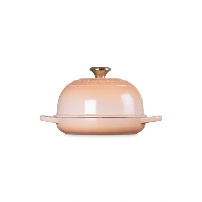 Le Creuset 9.5" Signature Bread Oven - Peche In Gold;silver