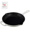 Le Creuset Shallot 10.25 Signature Iron Handle Skillet With $22 Credit
