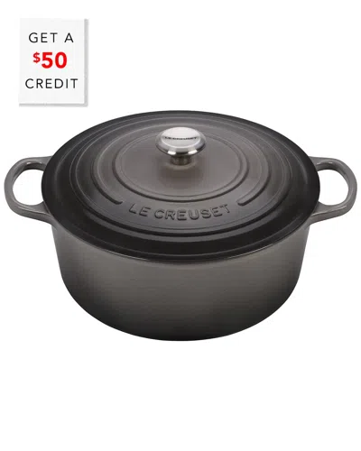 LE CREUSET LE CREUSET 9QT SIGNATURE ROUND DUTCH OVEN WITH $50 CREDIT