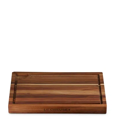 LE CREUSET ACACIA WOOD CHOPPING BOARD