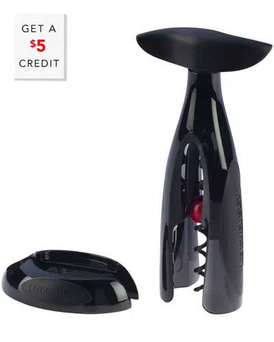 Le Creuset Activ Ball Corkscrew & Foil Cutter Gift Set With $5 Credit In Black