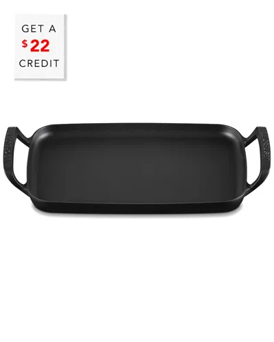 LE CREUSET LE CREUSET ALPINE OUTDOOR RECTANGULAR GRIDDLE WITH $22 CREDIT