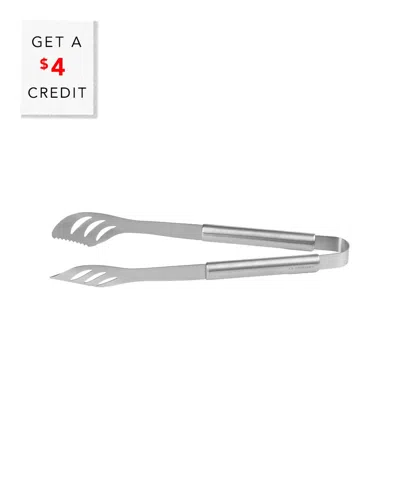 LE CREUSET LE CREUSET ALPINE OUTDOOR STAINLESS STEEL BBQ TONGS WITH $4 CREDIT