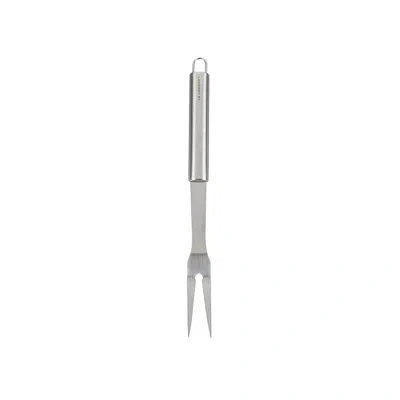 Le Creuset Alpine Outdoor - Stainless Steel Bbq Two-pronged Fork In Silver