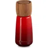 Le Creuset Alpine Pepper Mill In Cerise