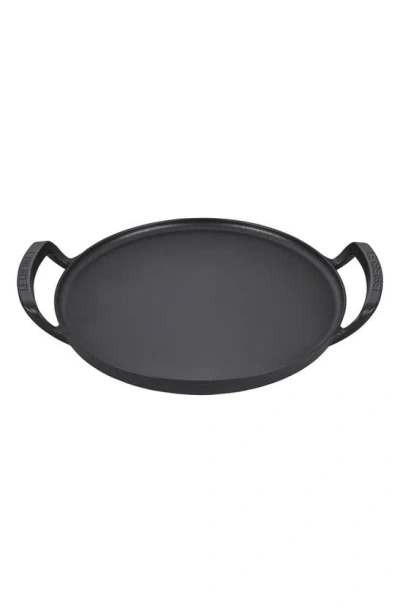 Le Creuset Alpine Pizza Pan In Matte Black