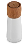 Le Creuset Alpine Salt Mill In White