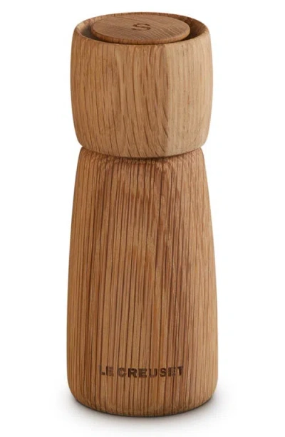 Le Creuset Alpine Salt Mill In White Oak