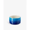 Le Creuset Azure Blue Stoneware Stackable Ramekin 9cm In Azure Blue