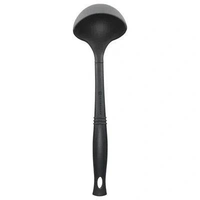 Le Creuset Bi-material Revolution Ladle 12 In. Oyster In Gray
