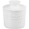 Le Creuset Butter Crock In White