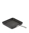 Le Creuset Cast Aluminium Square Grill Pan In Black