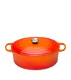 Le Creuset Cast Iron Casserole Dish In Orange