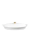 Le Creuset Cast Iron Fish Baker Oven Dish In White
