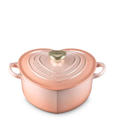 Le Creuset Cast Iron Heart Casserole Dish In Orange