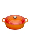 Le Creuset 7.25-qt. Signature Enameled Cast Iron Round Dutch Oven In Volcanic