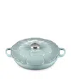 Le Creuset Cast Iron Petal Shallow Casserole Dish
