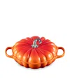 Le Creuset Cast Iron Pumpkin Shallow Casserole Dish