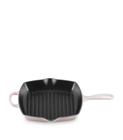 Le Creuset Cast Iron Square Grillit In Blue