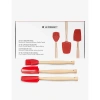 Le Creuset Cerise Craft 3-piece Silicone Utensil Set