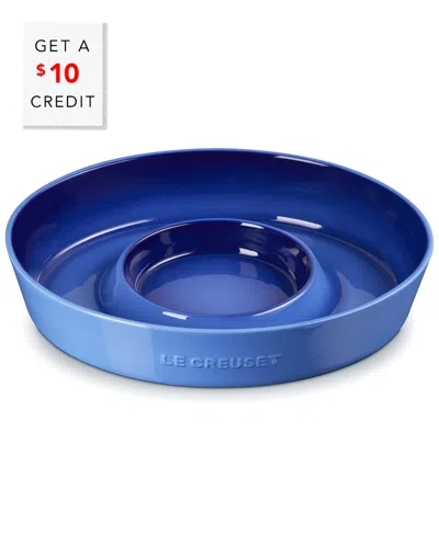 LE CREUSET LE CREUSET CHIP & DIP PLATTER WITH $10 CREDIT