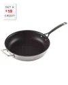 Le Creuset Classic 12in Stainless Steel Non-stick Frying Pan With $19 Credit