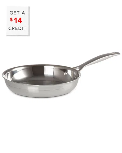Le Creuset Classic 9.5in Stainless Steel Round Frying Pan With $14 Credit