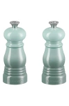 Le Creuset Classic Petite Salt & Pepper Mill Set In Sea Salt