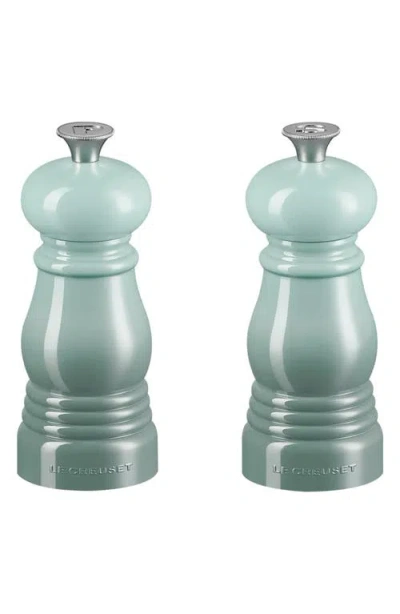 Le Creuset Classic Petite Salt & Pepper Mill Set In Sea Salt