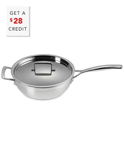 Le Creuset Classic Stainless Steel 3qt Chef's Pan With $28 Credit