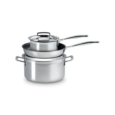 Le Creuset Classic Stainless Steel 5pc. Cookware Set