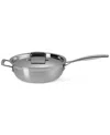 Le Creuset Classic Stainless Steel Round Chefs Pan, 3.5 Qt. In Stainless Steel