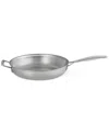 Le Creuset Classic Stainless Steel Round Frying Pan, 11" In Stainless Steel