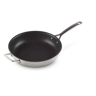 Le Creuset Classic Stainless Steel Round Nonstick Frying Pan, 12 In.