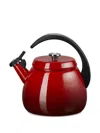 Le Creuset Enamel On Steel 2.2 Qt. Cloche Tea Kettle In Red