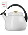 Le Creuset Cloche Kettle With $12 Credit In White