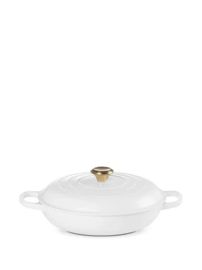 Le Creuset Cocotte Casserole Dish In White