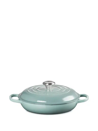 Le Creuset Cocotte Cast Iron Casserole Dish In Blue
