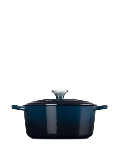 Le Creuset Cocotte Handled Casserole (4.2l) In Blue