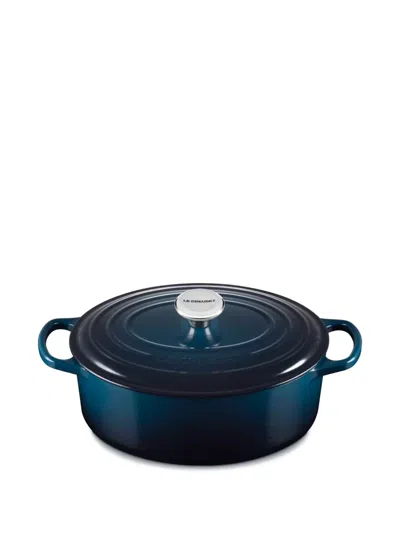 Le Creuset Cocotte Handled Casserole (4.7l) In Blue