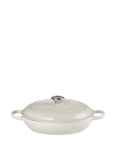 Le Creuset Cocotte Oval Casserole Dish In White