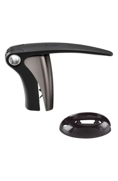 Le Creuset Compact Lever Wine Tool Set In Black