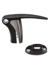 Le Creuset Compact Lever Wine Tool Set In Black