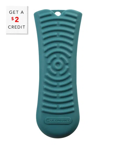 Le Creuset Cool Tool Signature Handle Sleeve With $2 Credit In Green