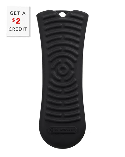 Le Creuset Cool Tool Signature Handle Sleeve With $2 Credit In Black
