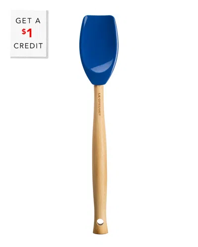 Le Creuset Craft Series Spatula Spoon With $1 Credit In Blue