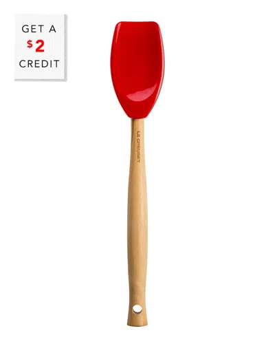 Le Creuset Craft Series Spatula Spoon With $2 Credit In Red