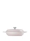 Le Creuset Signature Enameled Cast Iron Braiser With Lid In Pink