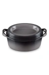 Le Creuset Enamel Cast Iron Doufeu In Gray