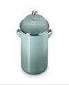 Le Creuset Enamel On Steel 12-quart Classic Round Stockpot In Green